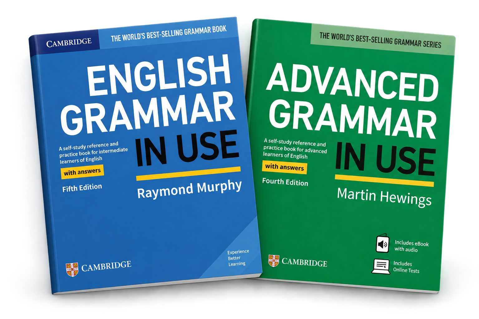 English Grammar in Use 與 Advanced Grammar in Use